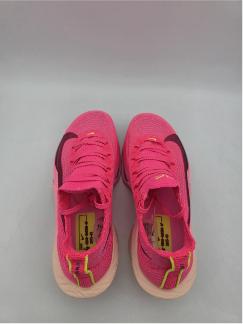 Women's Size 8 Nike Air Zoom Alphafly Next% 3 Pink FD8315-601 Running Shoes - Picture 4 of 6